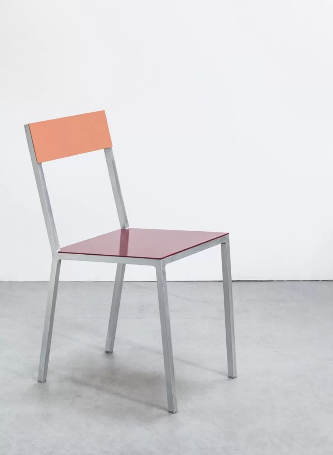 SUSAN BIJL Alu Chair, Bordeaux Seat, Pink Back - Muller Van Severen Cheap
