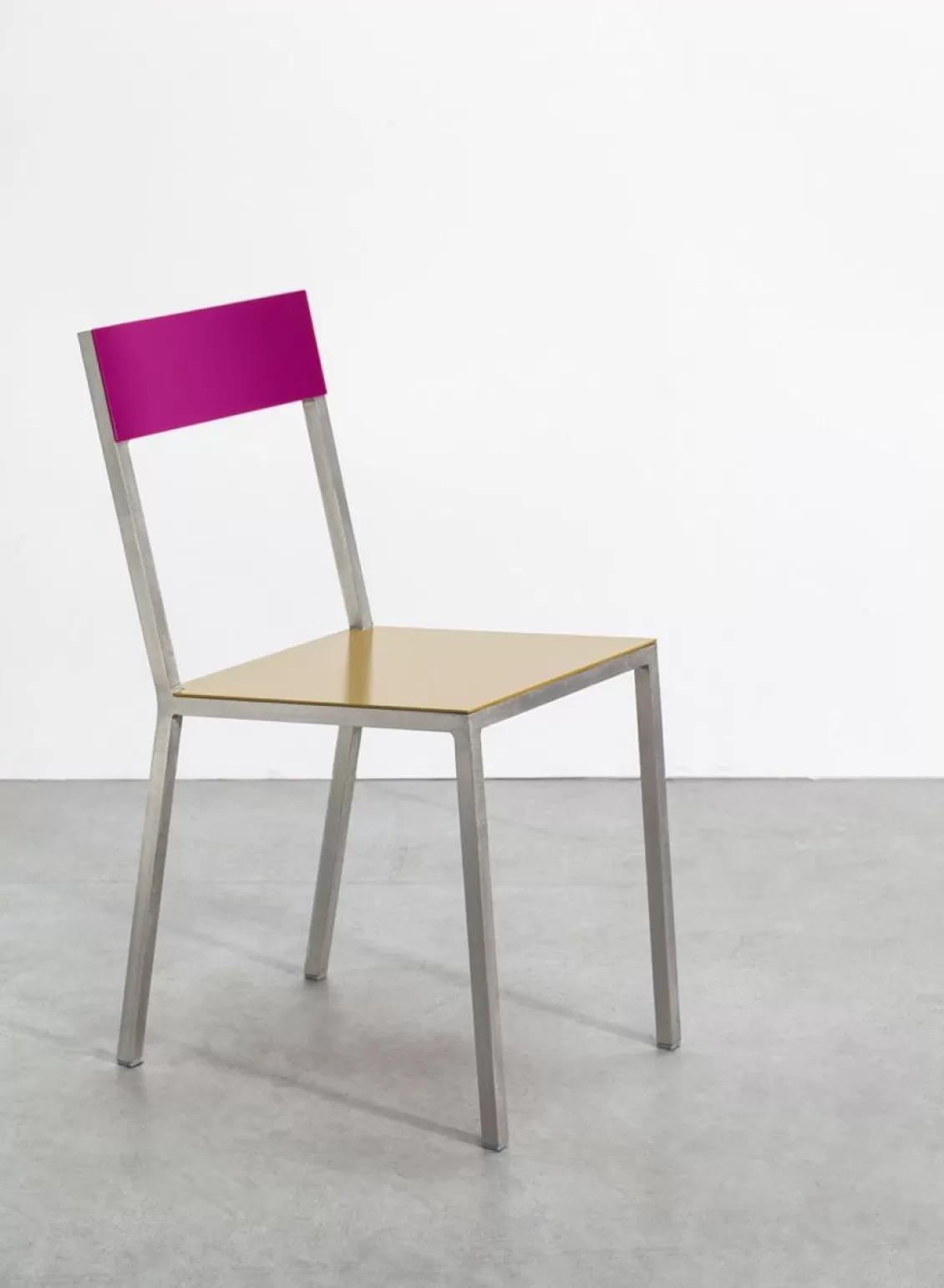 SUSAN BIJL Alu Chair, Curry Seat, Candy Purple Back - Muller Van Severen Discount