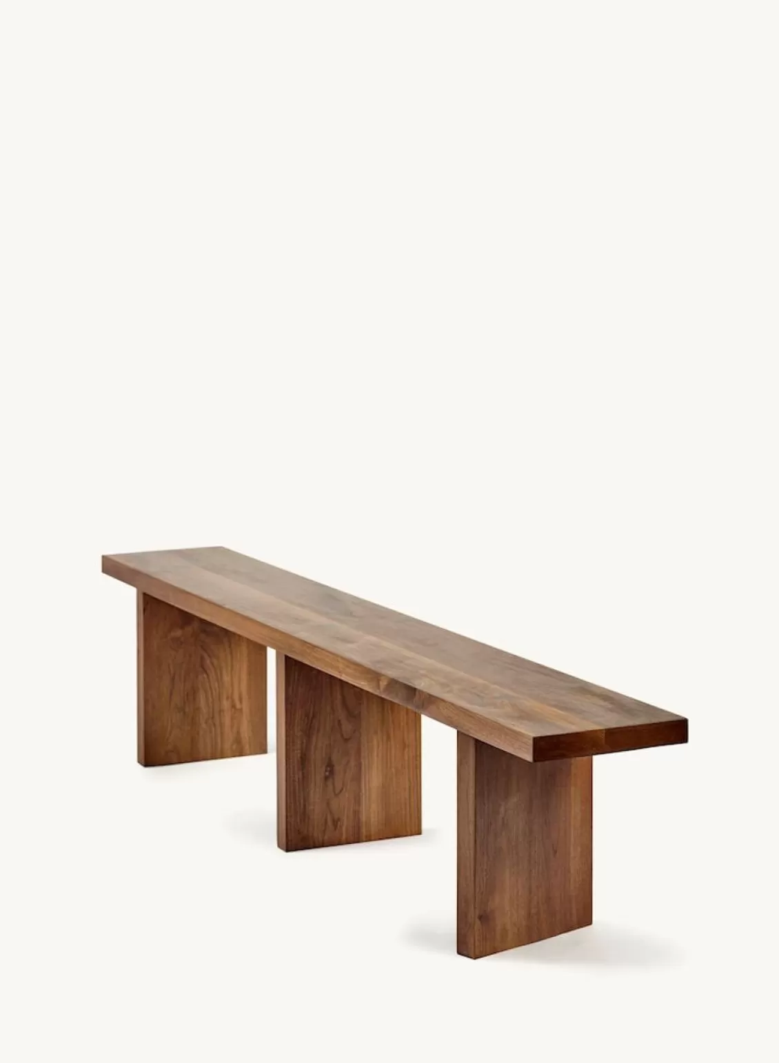 SUSAN BIJL Bench Walnut Solid, Large - Atelier 365 New