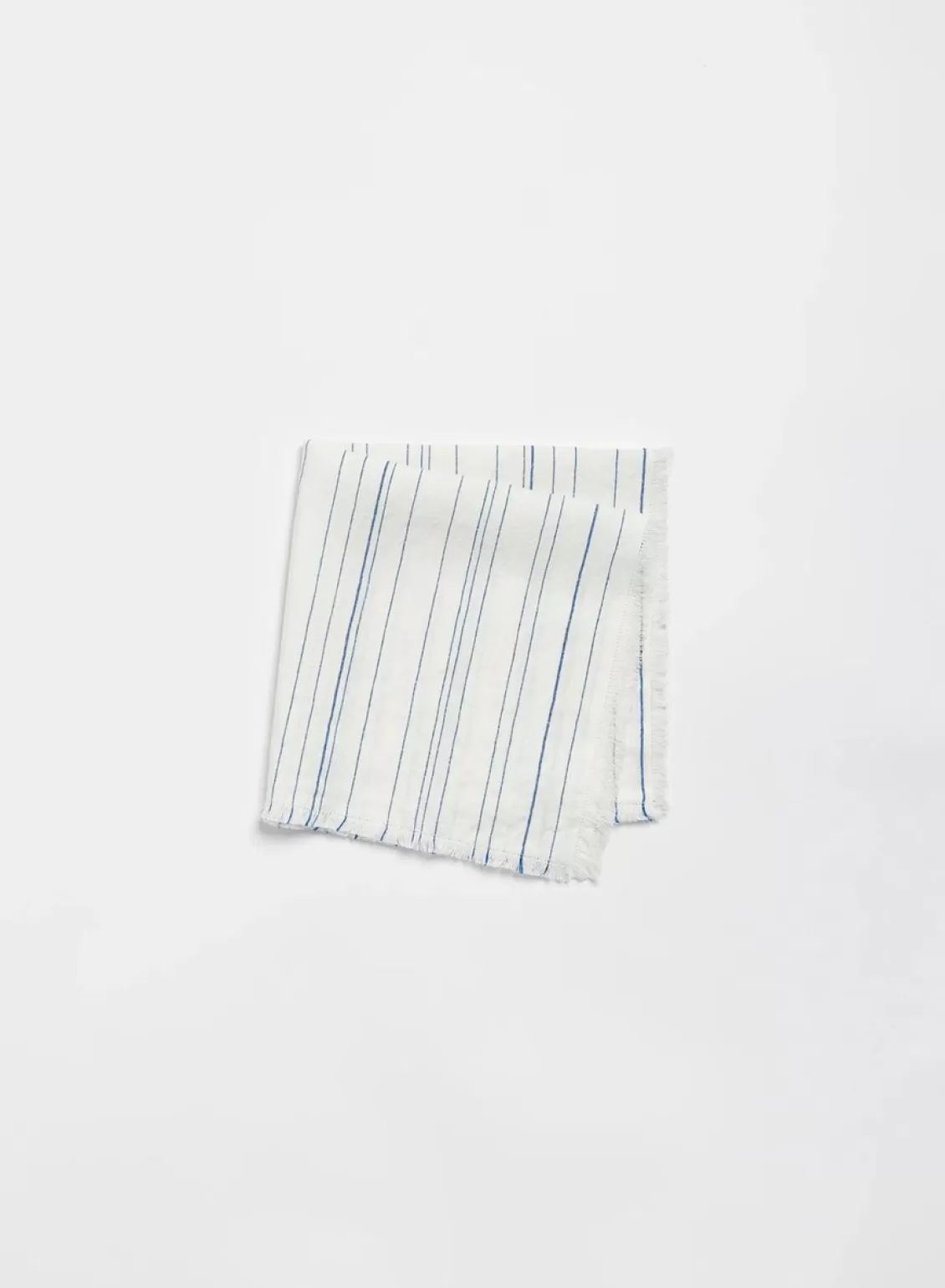 SUSAN BIJL Greta Napkin, White/Cobalto - Chiarastella Cattana Discount