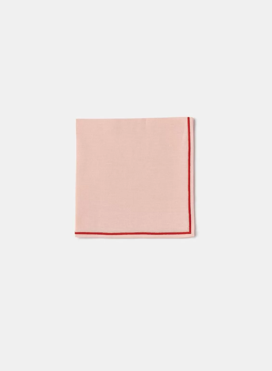 SUSAN BIJL Lido Napkin, Pink/Red - Chiarastella Cattana Outlet