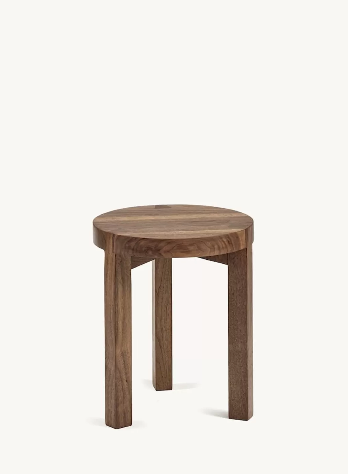 SUSAN BIJL Stool Walnut Solid - Atelier 365 Discount