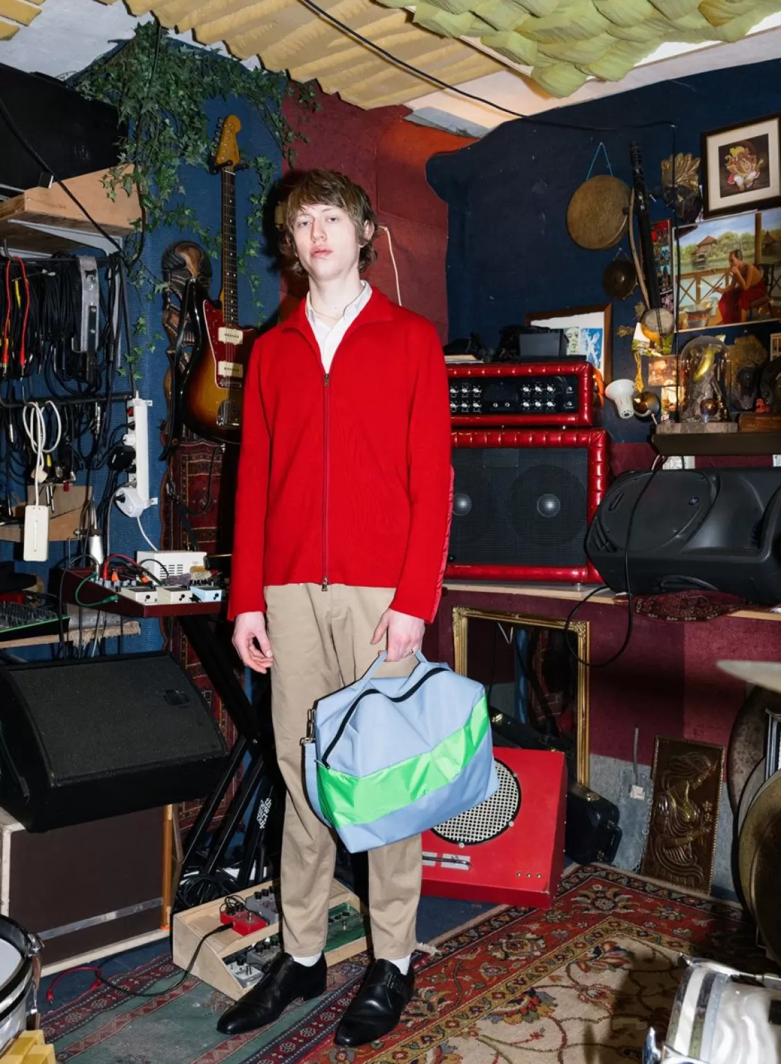 SUSAN BIJL The New 24/7 Bag Fuzz & Greenscreen One Size Clearance