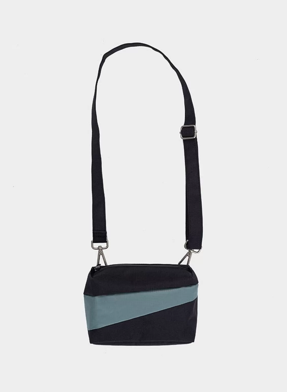 SUSAN BIJL The New Bum Bag Black & Grey Small Cheap