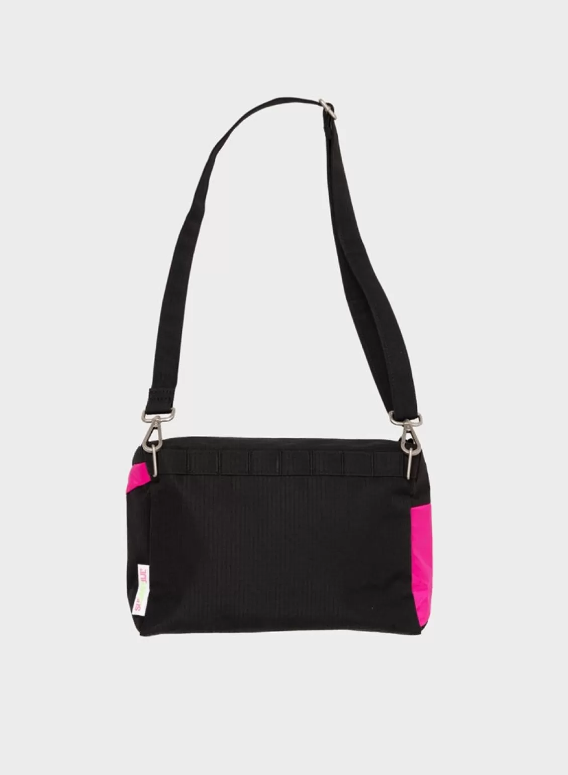 SUSAN BIJL The New Bum Bag Black & Pretty Pink Medium Sale