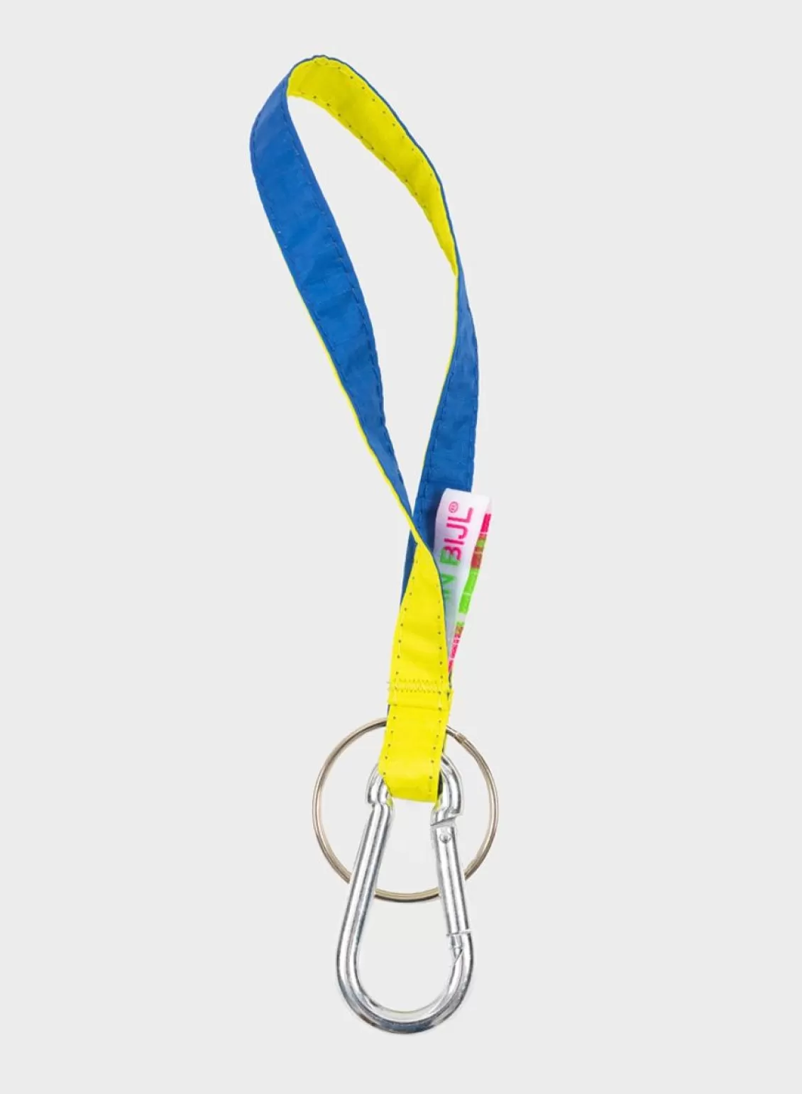 SUSAN BIJL The New Keychain Fluo Yellow & Blue Discount