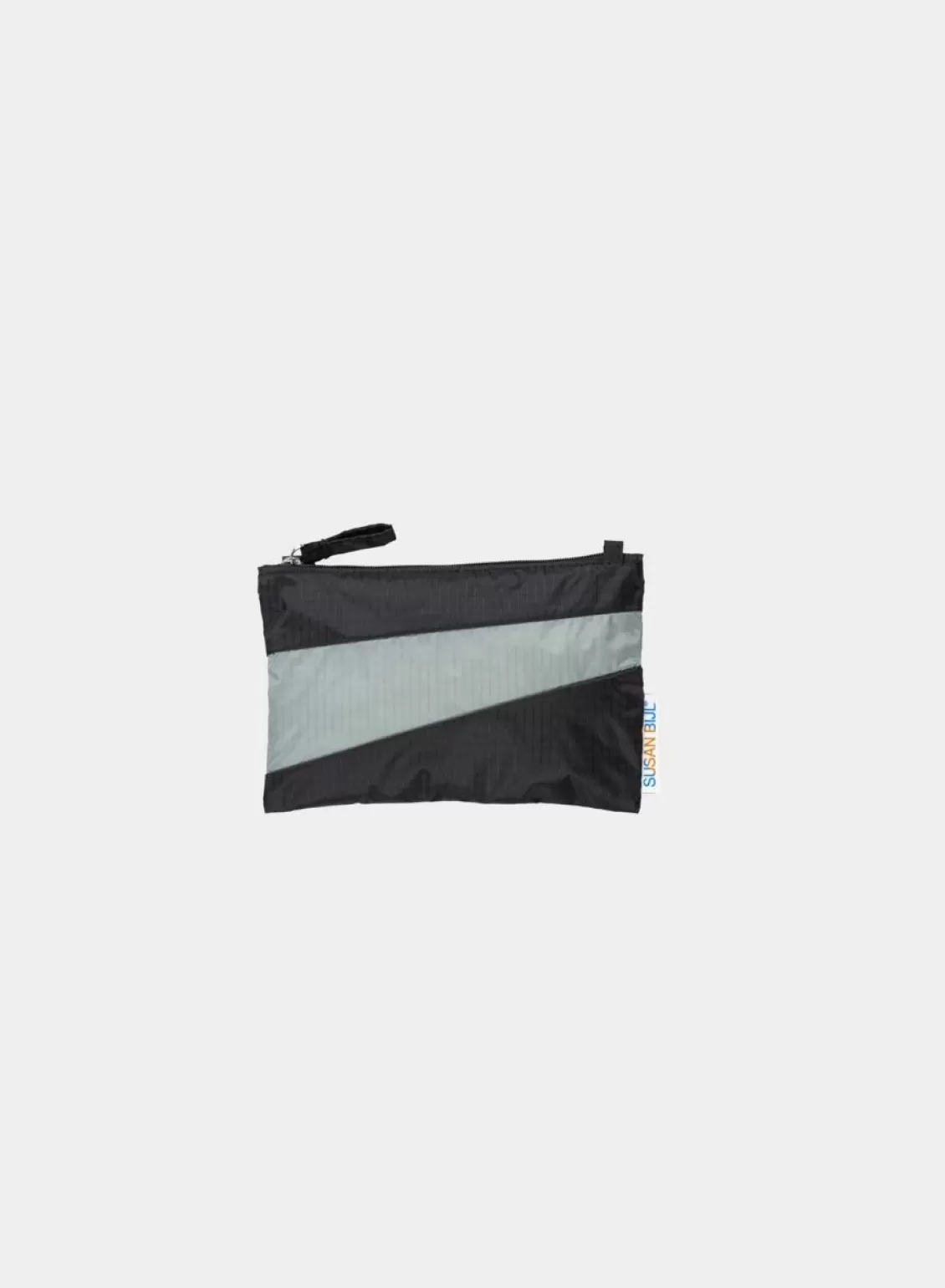 SUSAN BIJL The New Pouch Black & Grey Small Discount