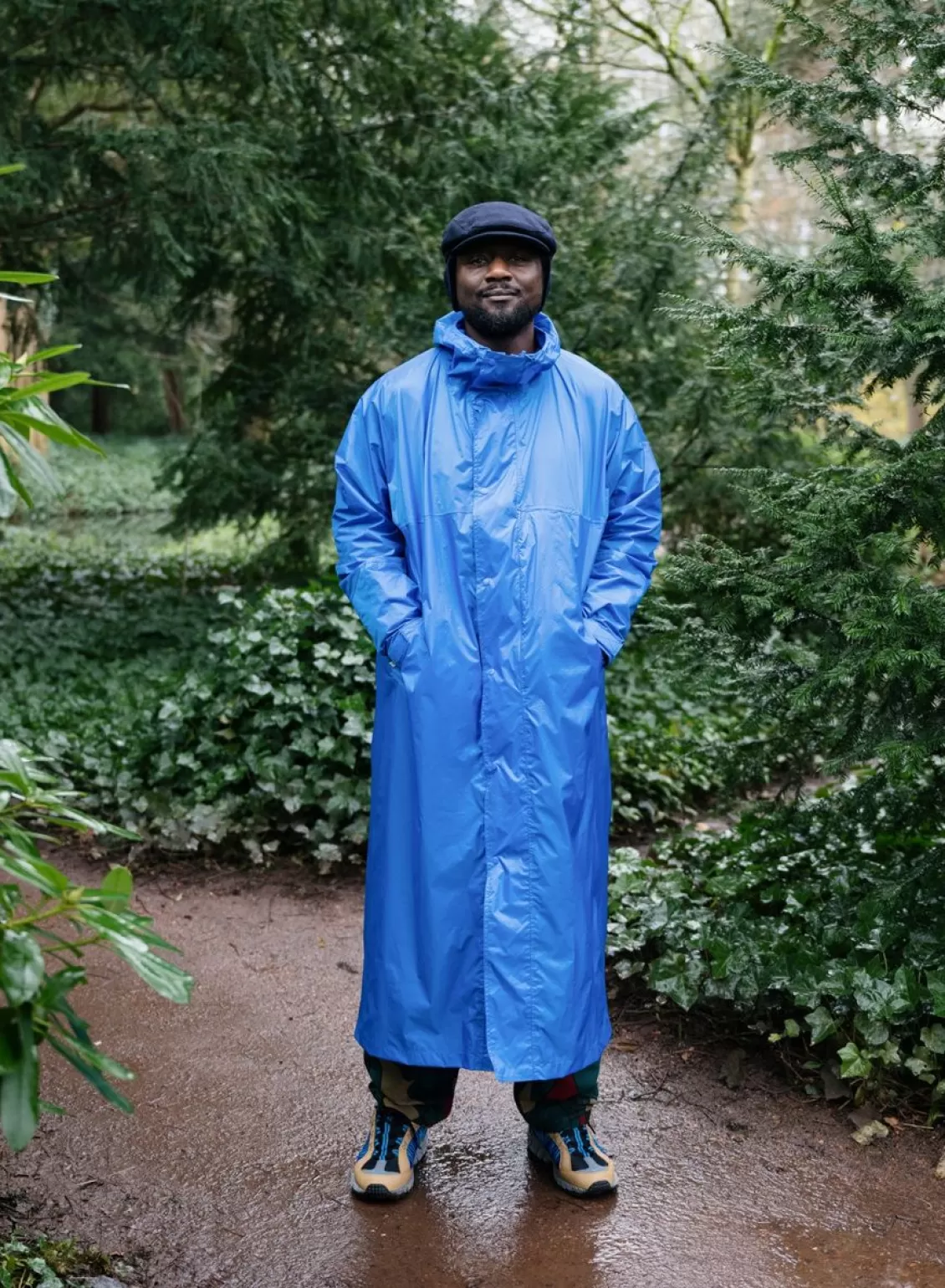 SUSAN BIJL The New Raincoat Blue Clearance