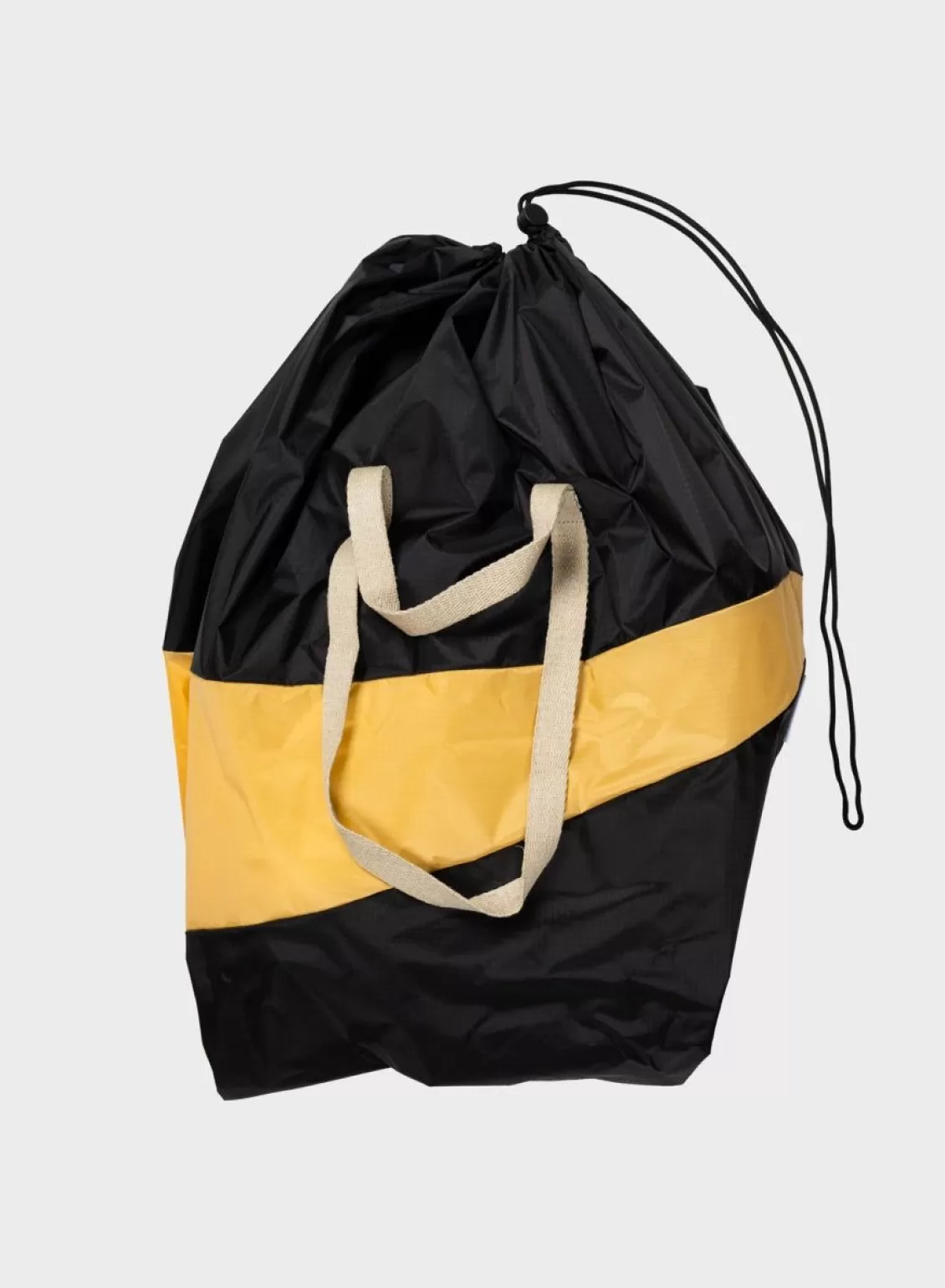 SUSAN BIJL The New Trash Bag Black & Reflect One Size Outlet