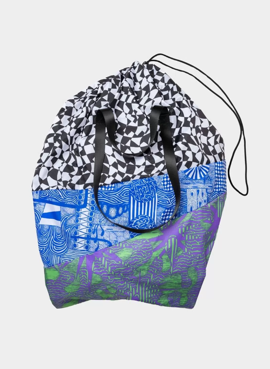 SUSAN BIJL The New Trash Bag Terrazzo Taselaar Blue Best Sale