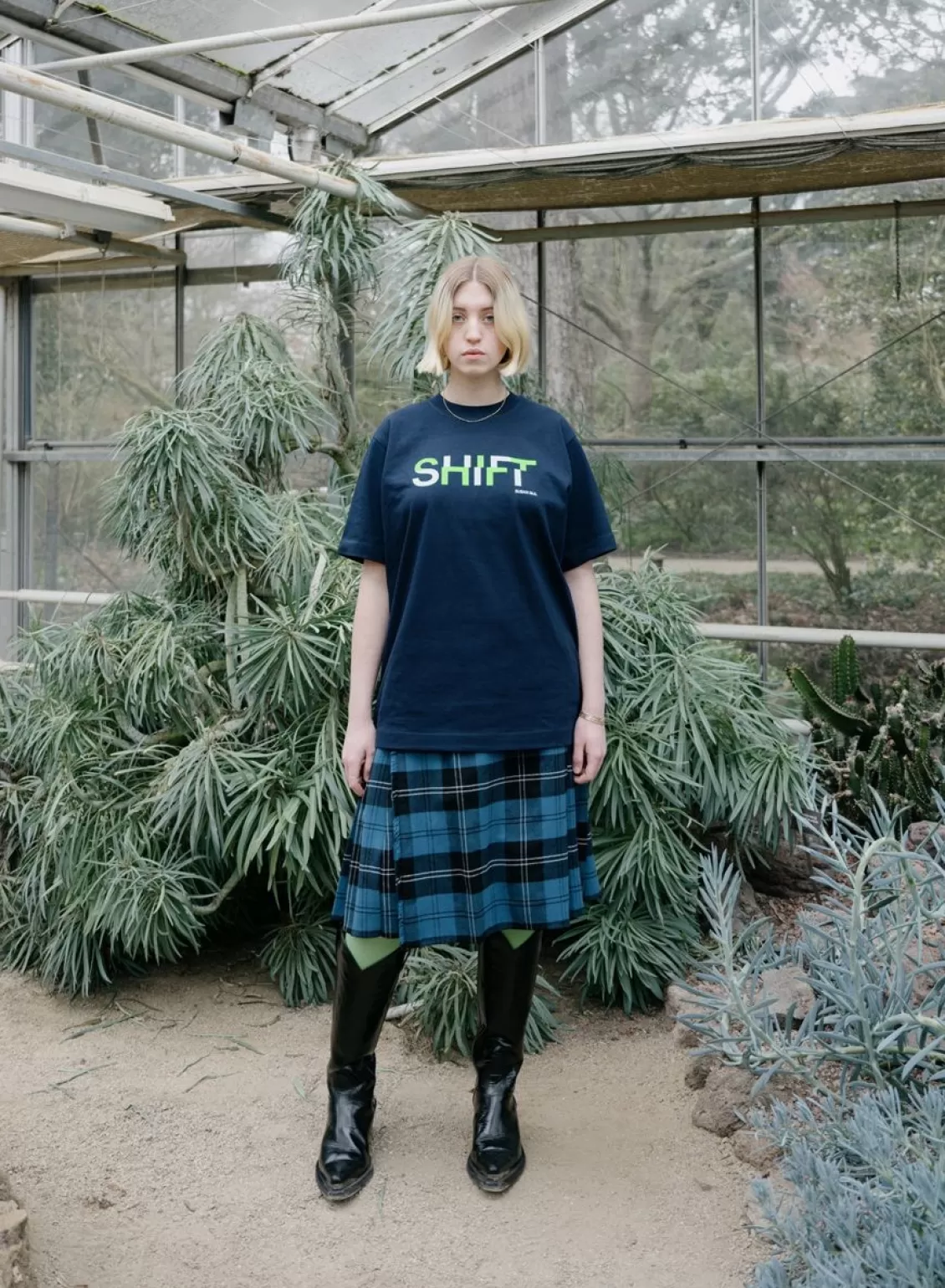 SUSAN BIJL T-Shirt Shift Navy Discount