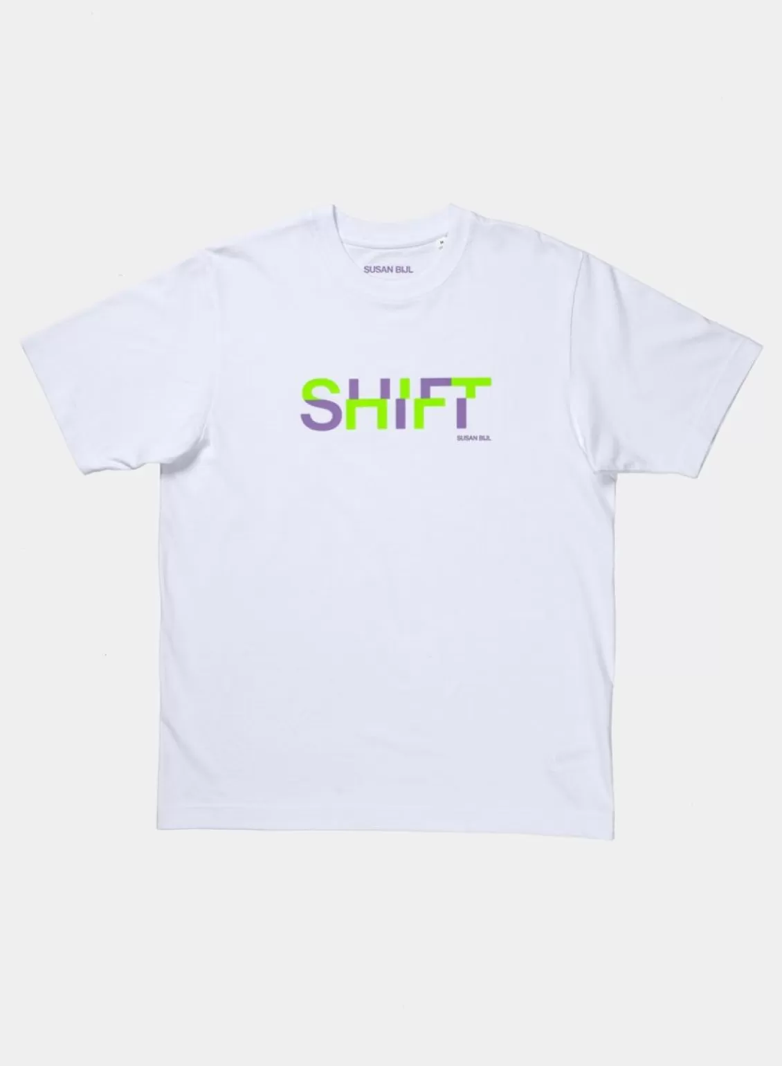 SUSAN BIJL T-Shirt Shift White Shop