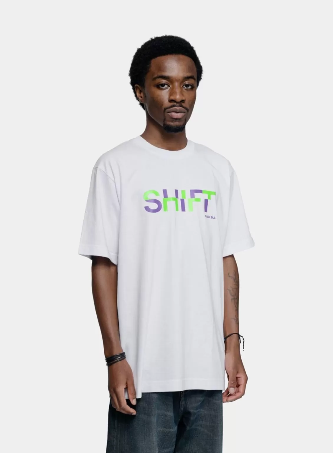 SUSAN BIJL T-Shirt Shift White Shop