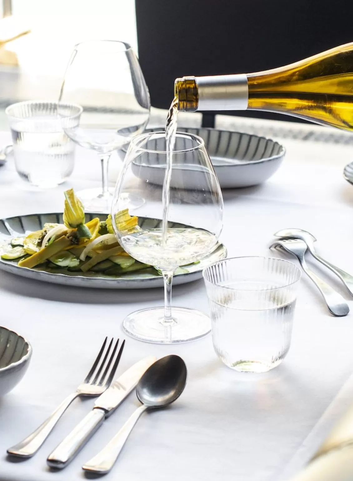 SUSAN BIJL White Wine Glass, Inku, 50 Cl - Sergio Herman - Set Of 4 Best